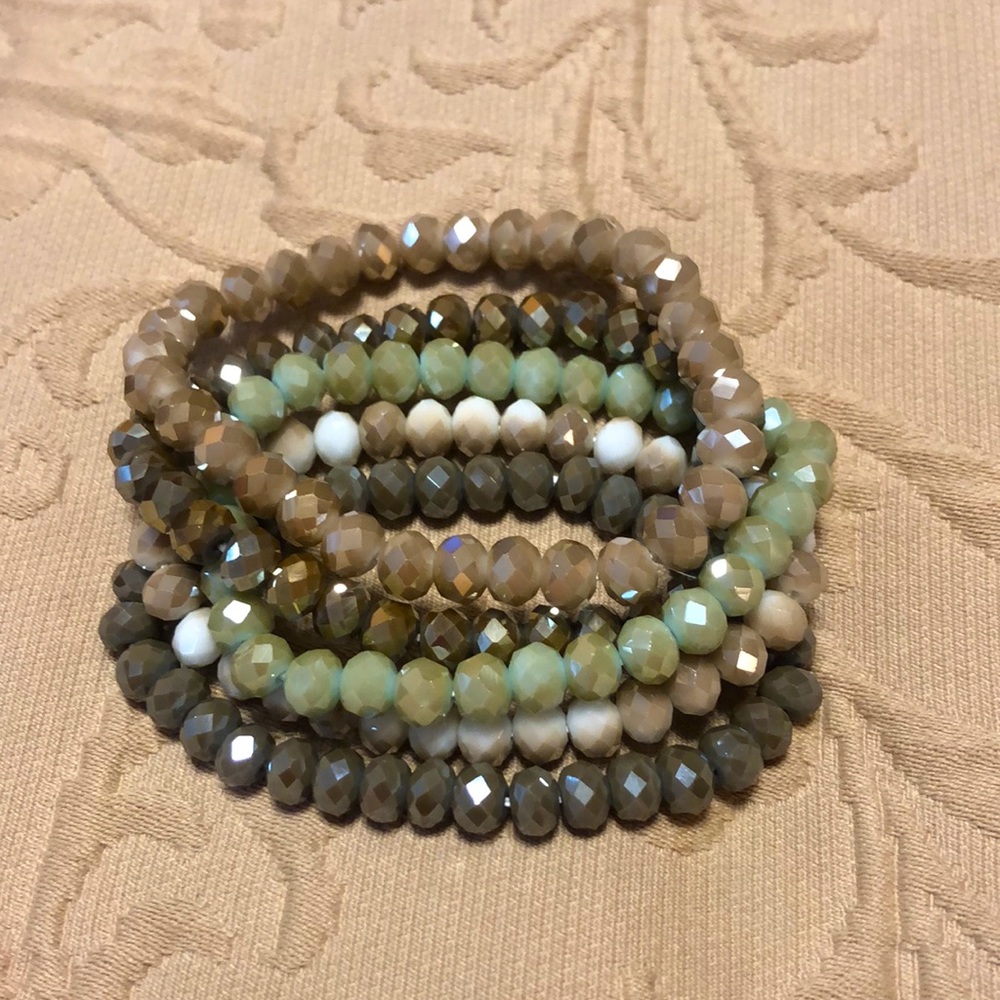Neutral Bracelet Stack - Picture 2 of 7